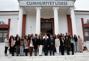 Töre’den Geçitkale Cumhuriyet Lisesi’nde öğretmenlere ziyaret