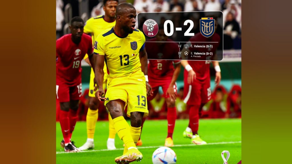 Ekvador, 2022 Dünya Kupası’nın açılış maçında Enner Valencia ile galip geldi