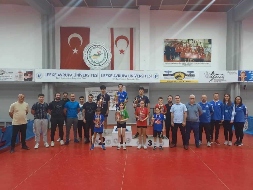 MasaTenisi’nde Aren ve Tuğra birinci
