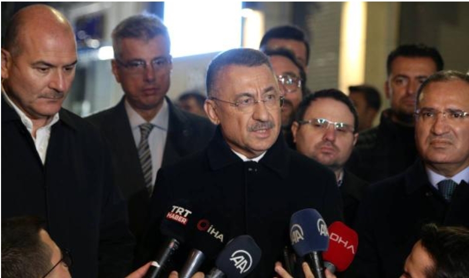 TC Cumhurbaşkanı Yardımcısı Oktay: 6 can kaybımız, 81 yaralımız var
