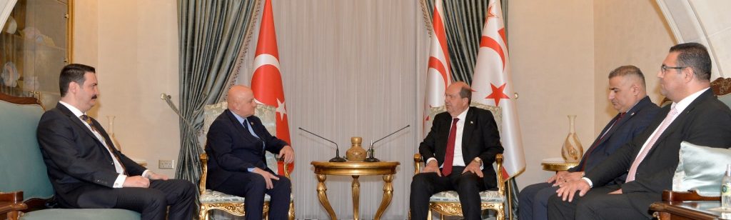 Cumhurbaşkanı Tatar,  CHP heyetini kabul etti