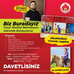 Gönyeli Belediyesi “Biz Buradayız” etkinliği düzenliyor