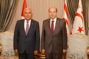 Tatar, İstanbul Teknik Üniversitesi KKTC Kampüsü’nden bir heyeti kabul etti