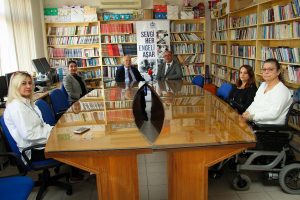 Töre, Ortopedik Özürlüler Derneği’ni ziyaret etti