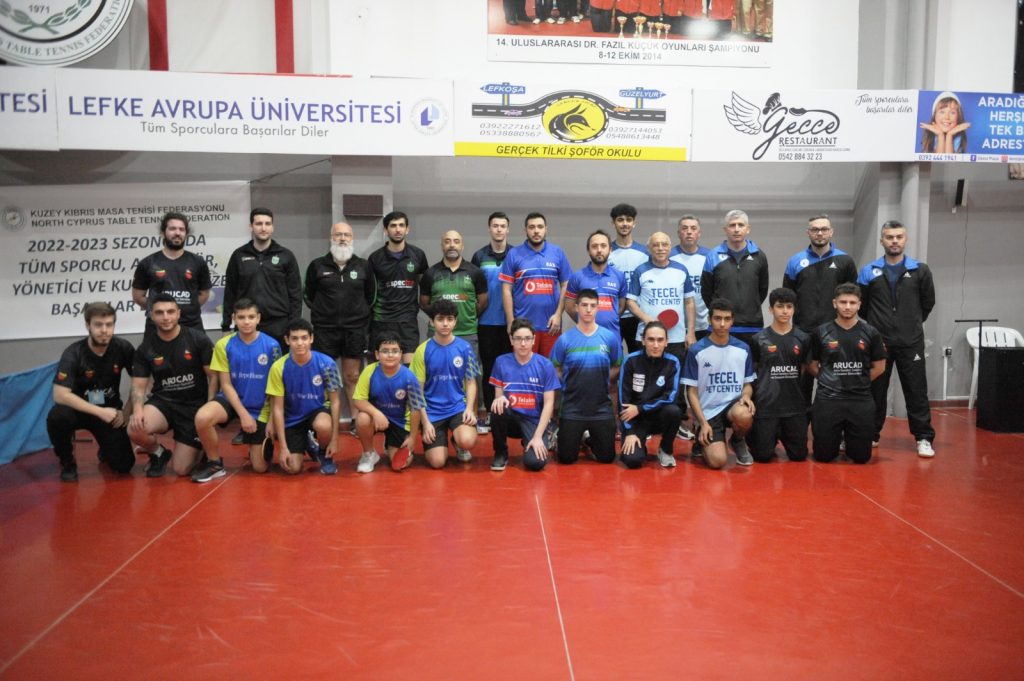 Masa Tenisinde Büyük Erkekler Ligi başladı