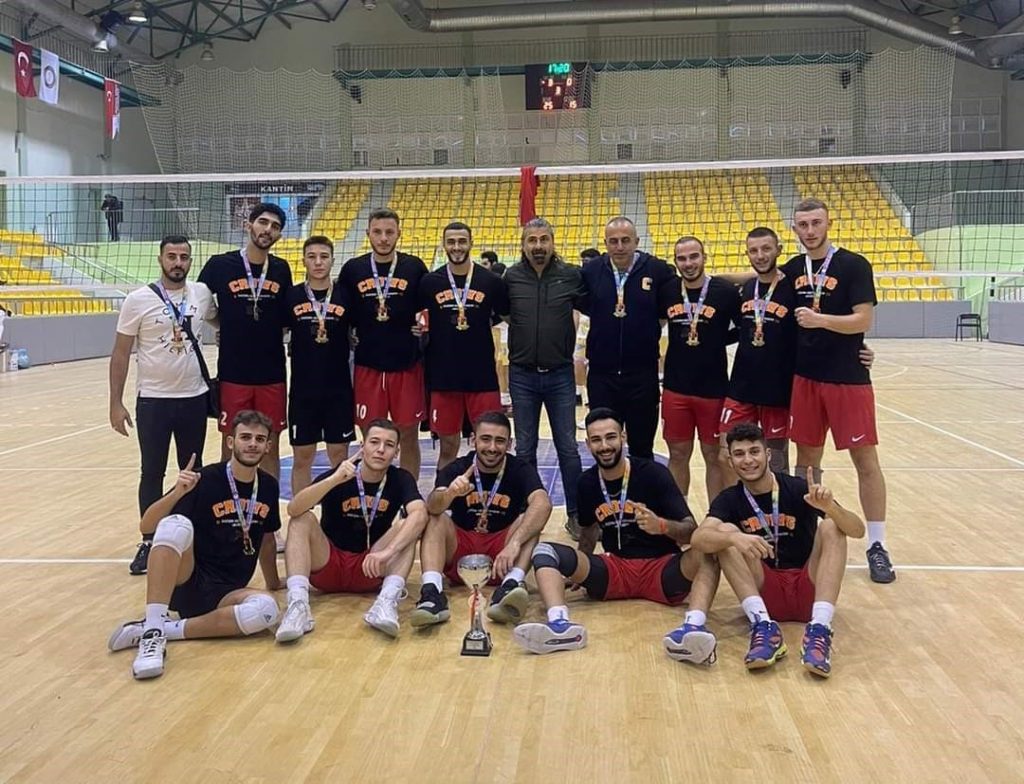 DAÜ Erkek Voleybol Takımı Hatay’da Şampiyon