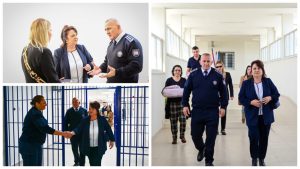 Başbakan Üstel’in eşi Zerrin Üstel kadın mahkumları ziyaret etti