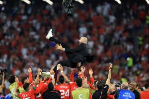 Fas’ın tarihinde ilk kez Dünya Kupası’nda çeyrek finale yükselmesi coşkuyla kutlanıyor