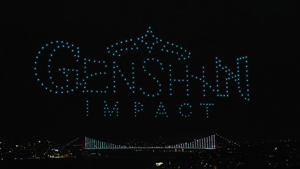 Genshin Impact, Türkçe dilinin eklenişini drone ışık gösterisiyle kutladı