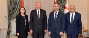 BRTK Müdürü ve Yönetim Kurulu Başkanı, Cumhurbaşkanı Tatar’ı ziyaret etti