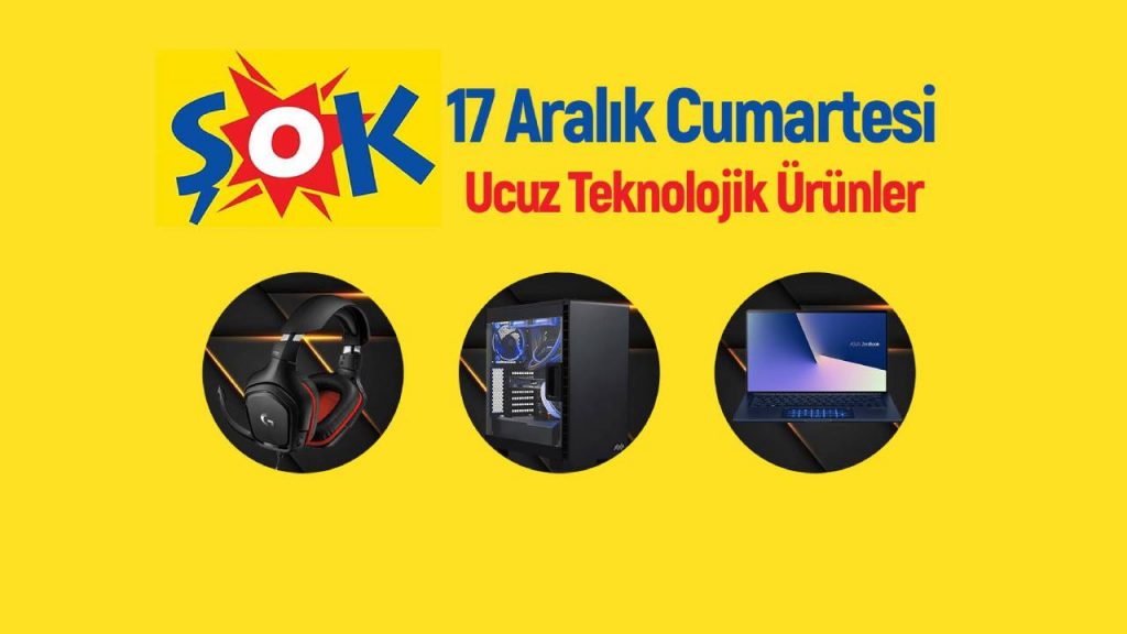 17 Aralık’ta Şok’a gelecek teknolojik ürünler