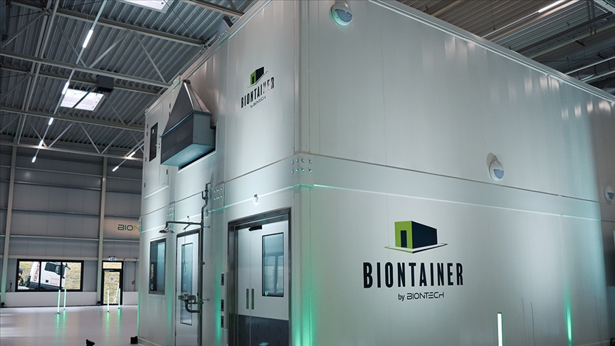 BioNTech, Ruanda’ya göndereceği konteyner aşı fabrikasını tamamladı