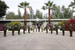 Cumhurbaşkanı Tatar, KTBK 14’üncü Zırhlı Tugay Komutanlığı’nı ziyaret etti