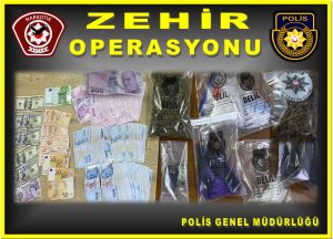 Gazimağusa’da “Zehir Operasyonu”: 3 kişi tutuklandı