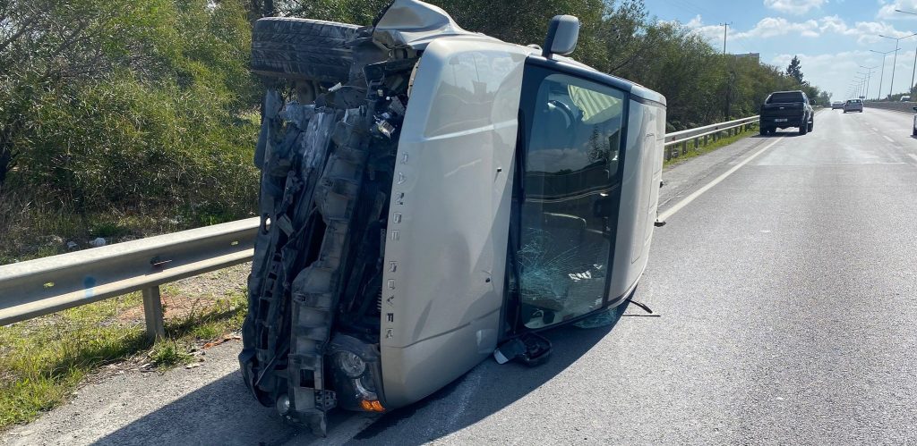Girne-Lefkoşa anayolunda kaza!
