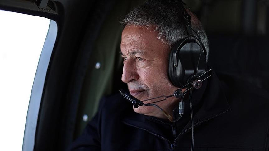 TC Milli Savunma Bakanı Akar: Depremden sonra 10 bin 633 Suriyeli topraklarına gönüllü olarak dönmüştür