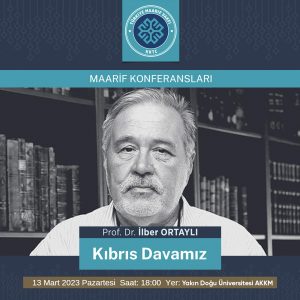 Ortaylı’dan “Kıbrıs Davamız” söyleşisi