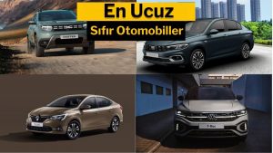 Türkiye’de satılan en ucuz sıfır binek otomobiller!