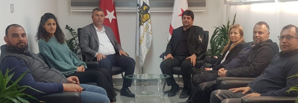 KTMMOB Mesarya ve Beyarmudu belediyelerini ziyaret etti
