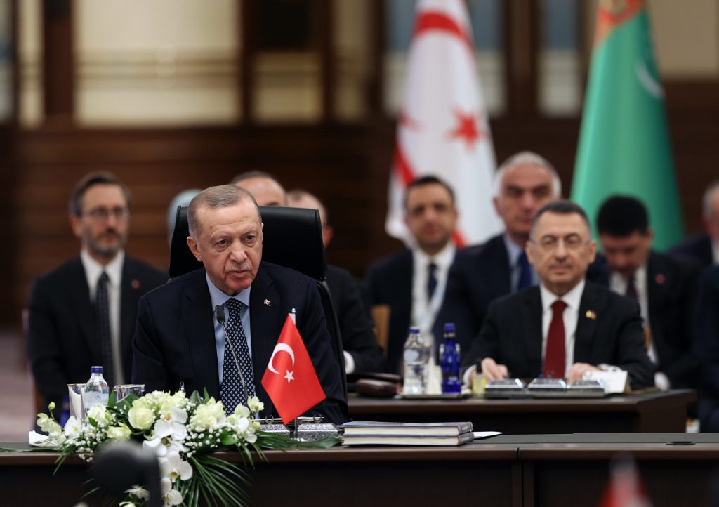 Erdoğan, Türk Devletleri Teşkilatı Olağanüstü Zirvesi’nin kapanışında konuştu