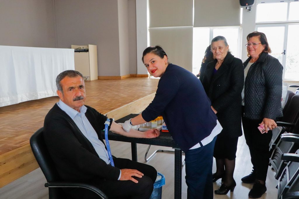 Gazimağusa Belediyesindeki erkek çalışanlara ücretsiz prostat testi yapıldı