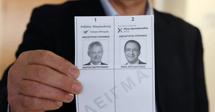 Güney Kıbrıs’ta seçime katılım oranı yüzde 35.4