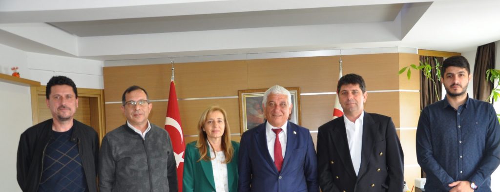 KTMMOB Güzelyurt Belediyesi’ni ziyaret etti