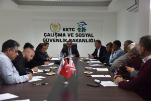 Çalışma ve Sosyal Güvenlik Bakanlığında inşaat sektöründe iş sağlığı ve güvenliği konusu ele alındı