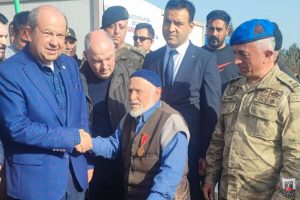 Jandarma Genel Komutanlığı’ndan, Cumhurbaşkanı Tatar’ın deprem bölgelerine ziyaretine ilişkin paylaşım