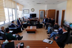 KTMMOB heyeti Gazimağusa Belediyesini ziyaret etti