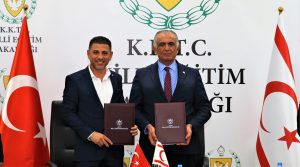 İskele’de yeni ortaokul yapılması için imzalar atıldı