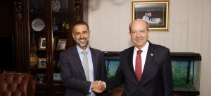 Cumhurbaşkanı Tatar, İngiliz Yüksek Komiseri Siddiq’i kabul etti