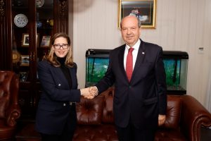 Cumhurbaşkanı Tatar, Kanada Yüksek Komiseri Asselin’i kabul etti