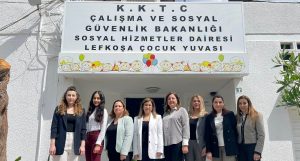 DİMED heyeti Lefkoşa Çocuk Yuvası’nı ziyaret etti