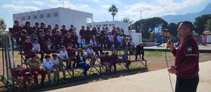 Girne bölgesi ilkokul öğrencilerine verilen itfaiye eğitimleri tamamlandı