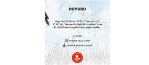El-Sen, bugün Teknecik Elektrik Santrali’nde basın açıklaması yapacak