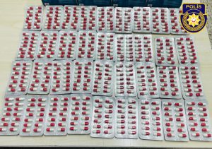 Yeşil reçeteye tabi hap bulundu