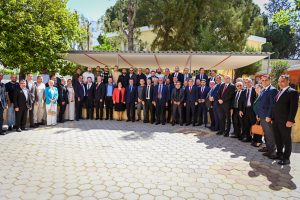 UBP Genel Başkanı Başbakan Üstel partililer ve halkla bayramlaştı:“Deprem nedeniyle yaşanan acıların bir daha yaşanmamasını temenni ediyorum”