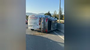 Lefkoşa-Girne anayolunda feci kaza!