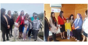 Sağlık Bakanı Altuğra, Tatlısu Zambak Tatil Köyü’nde kalan depremzedeleri ziyaret etti