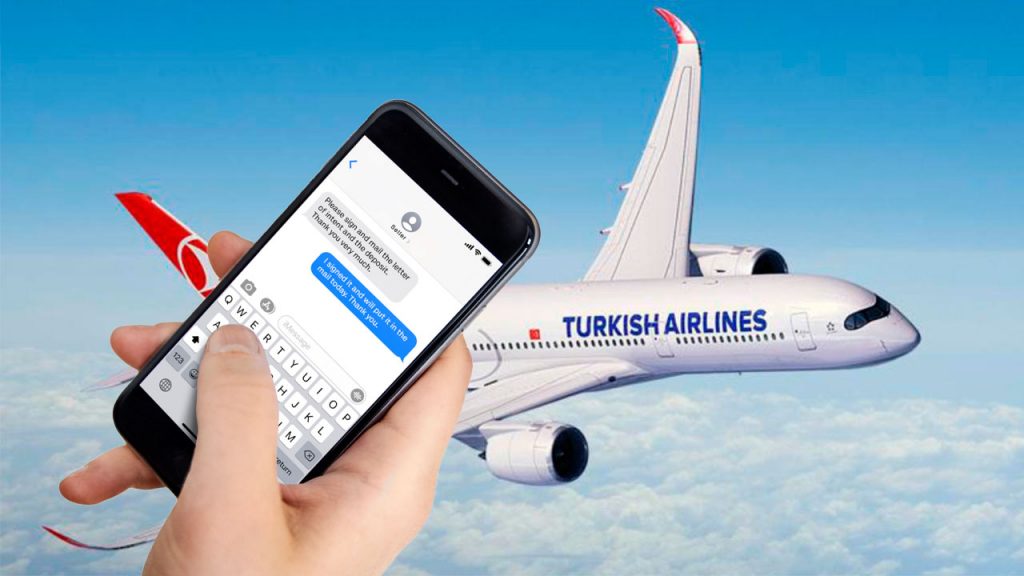 Uçakta mesajlaşmak serbest oluyor!