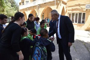 Bakan Taçoy’dan Girne’de Bayram ziyareti