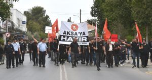 El-Sen Kıb-Tek önünde eyleme devam ediyor