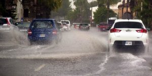 Dün en fazla yağış metrekareye 16 kg ile Mallıdağ’da kaydedildi