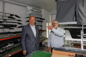 Cumhurbaşkanı Tatar, Lefkoşa Organize Sanayi Bölgesi’ni ziyaret etti, incelemelerde bulundu