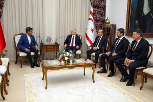 Töre, Azerbaycan Sağlık Turizmi Konseyi Başkanı Kuliyev’i kabul etti