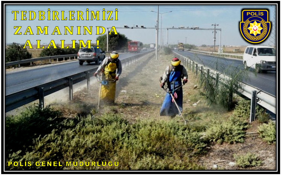 PGM Trafik Müdürlüğü’nden uyarı: Tedbirlerimizi zamanında alalım