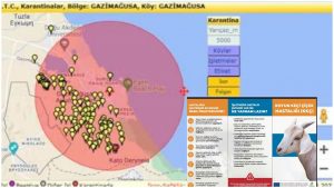 Gazimağusa, Tuzla ve Güvercinlik’de Koyun Keçi Çiçek Hastalığına karşı önlem!