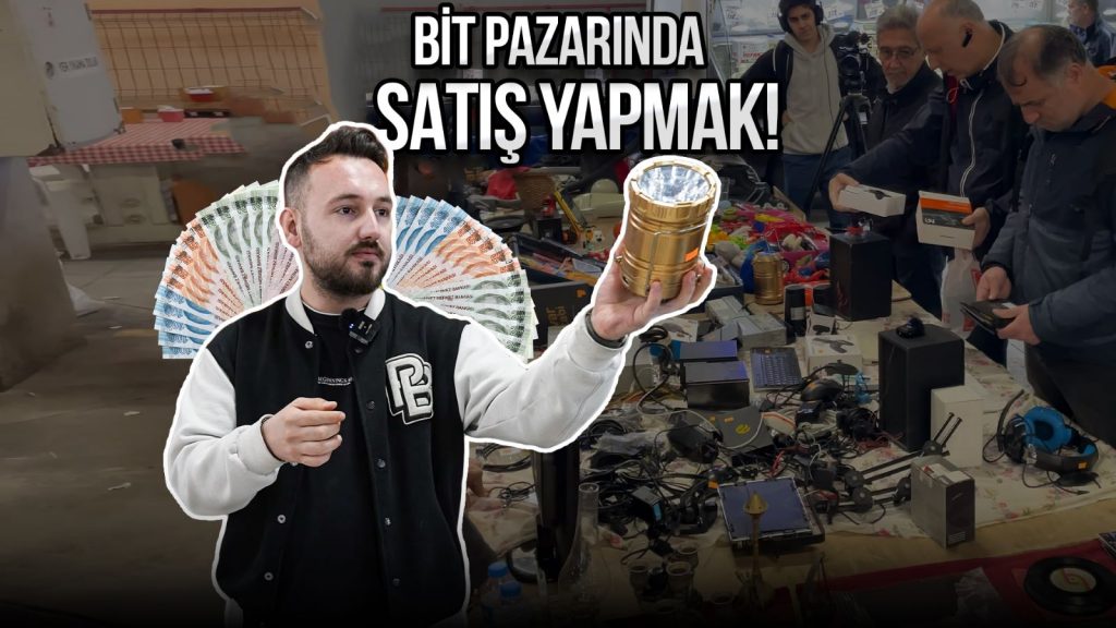 OFİSTEKİ ÜRÜNLERİ BİT PAZARINDA SATTIM!
