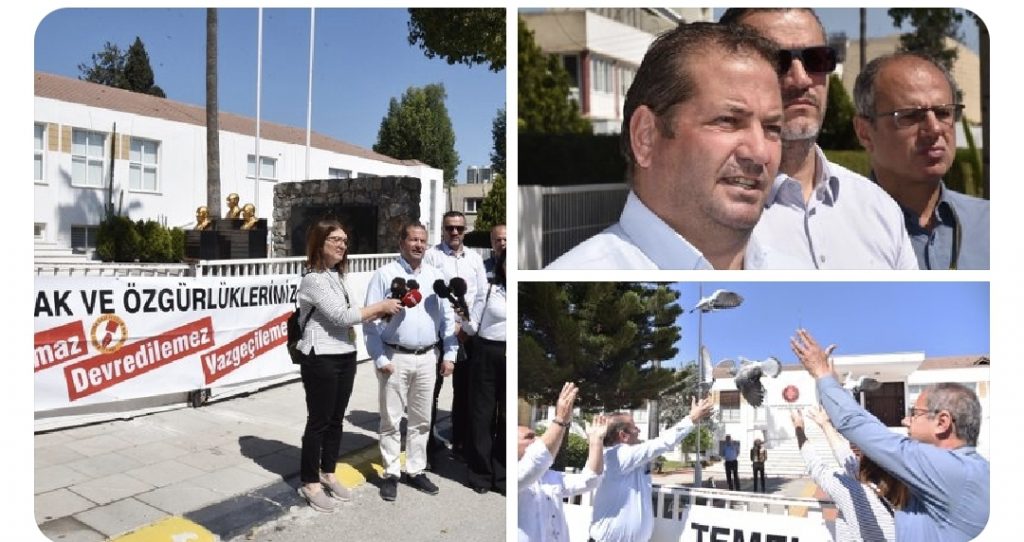 KTGB 3 Mayıs etkinliklerine Meclis önünde basın açıklamasıyla başladı